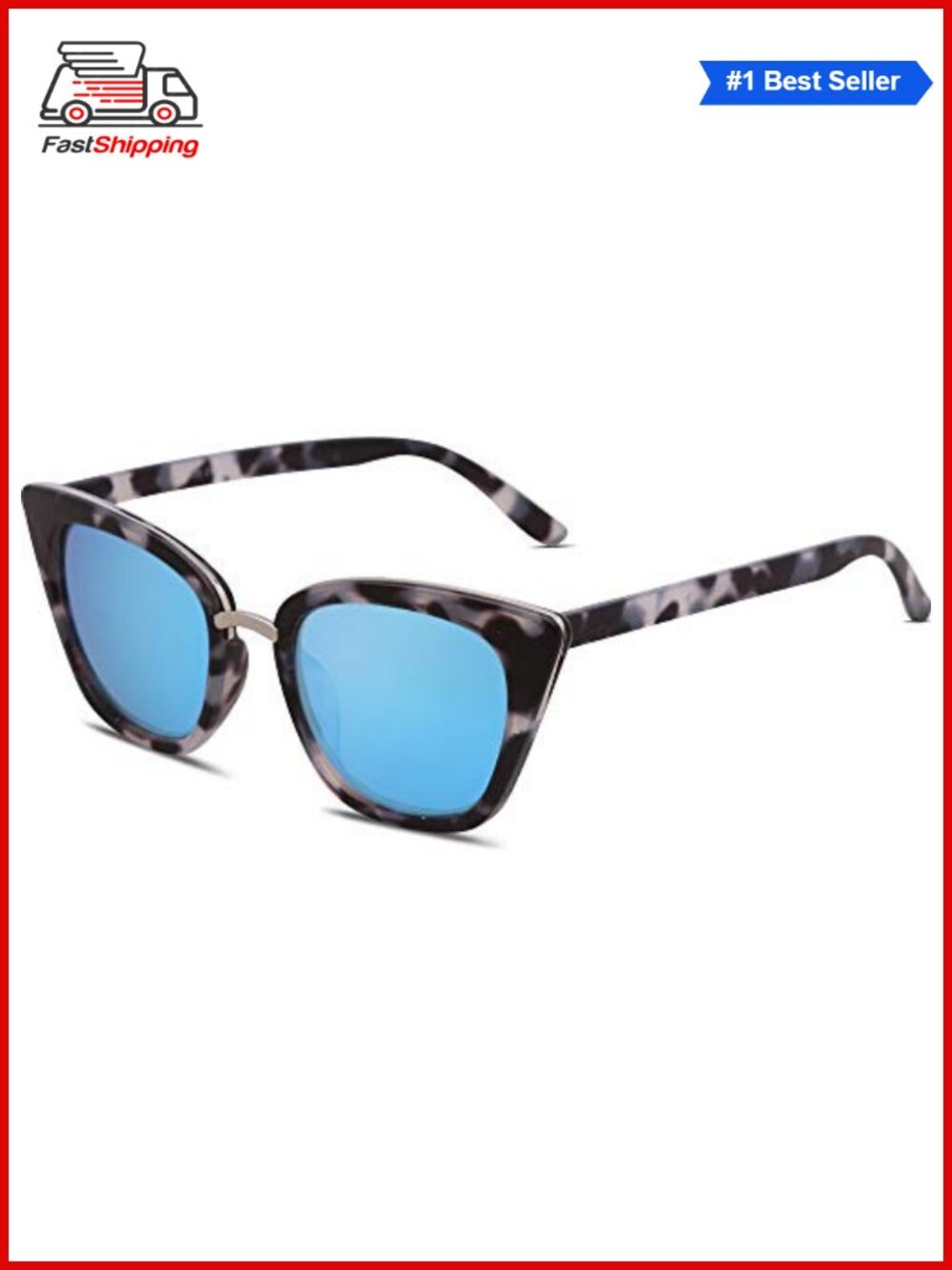 ✨SOJOS Cat Eye Sunglasses UV400 Protection Designer Chic Women Medium